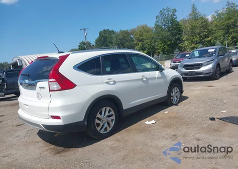 2015 Honda Cr-V Ex-L z USA, uszkodzony, nr VIN 5J6RM4H72FL000829